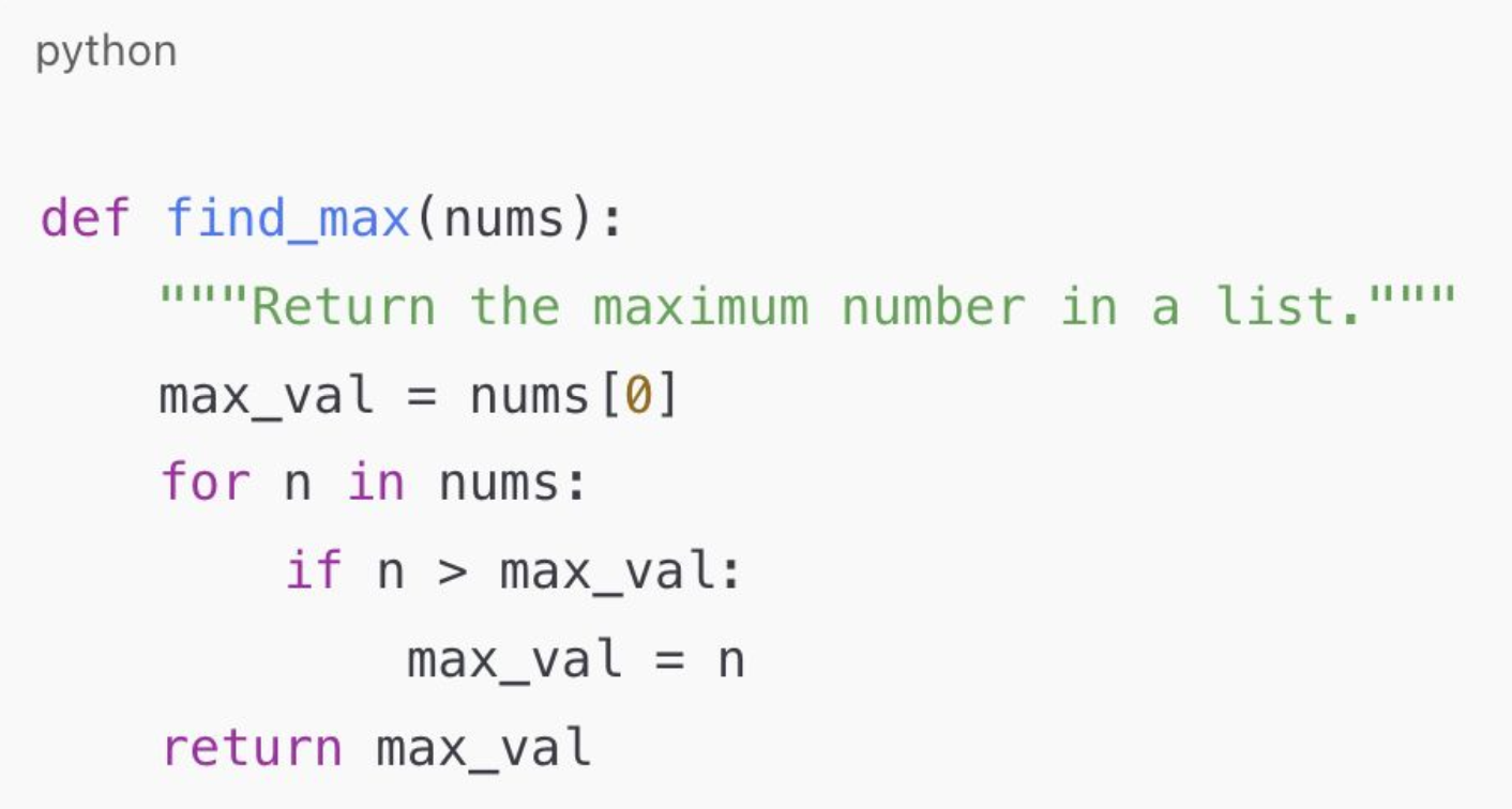 Hàm find_max thiếu xử lý list rỗng